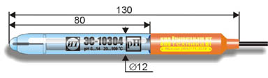 ЭС-10304 Промышленный pH-электрод общего назначения