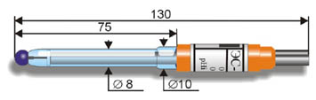 ЭС-10607 Лабораторный pH-электрод общего назначения