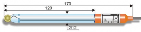 ЭСТ-0301 Лабораторный твердоконтактный pH-электрод общего назначения