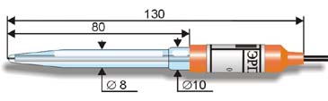 ЭРП-103 Лабораторный редокс-электрод общего назначения уменьшенных габаритов	
