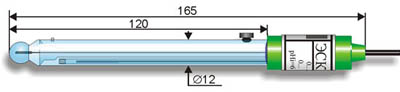 ЭСК-10301  Лабораторный комбинированный pH-электрод общего назначения