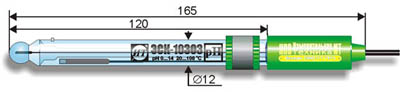 ЭСК-10303 Лабораторный комбинированный pH-электрод общего назначения