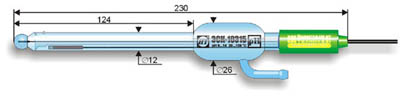 ЭСК-10315 Лабораторный комбинированный pH-электрод общего назначения