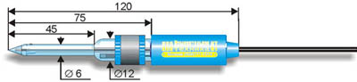 ЭСК-10611 Лабораторный комбинированный pH-электрод уменьшенных габаритов